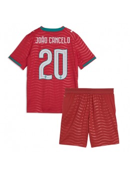 Detské Futbalové oblečenie Portugalsko Joao Cancelo #20 MS 2026 Krátky Rukáv - Domáci (+ trenírky)